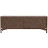 Hot Buffet Marius Bois Naturel / Meuble Tv - L 185 X H 65 Cm - Unisexe Commodes Buffets Armoires