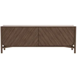 Hot Buffet Marius Bois Naturel / Meuble Tv - L 185 X H 65 Cm - Unisexe Commodes Buffets Armoires
