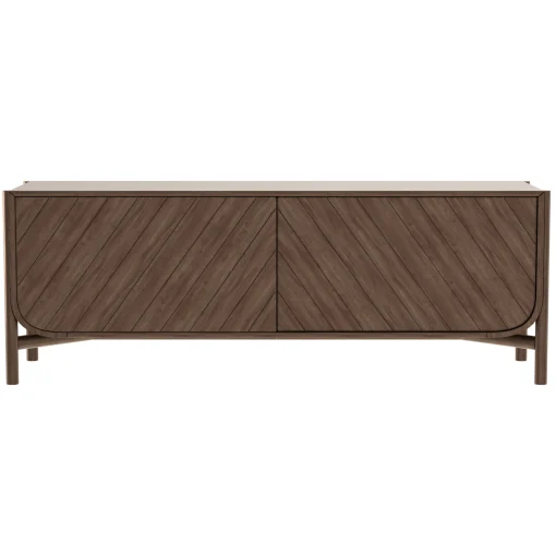 Hot Buffet Marius Bois Naturel / Meuble Tv - L 185 X H 65 Cm - Unisexe Commodes Buffets Armoires