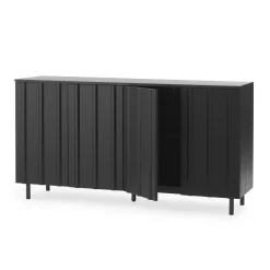 Best Sale Buffet Rib Bois/ L 159 X H 86,5 Cm - Unisexe Commodes Buffets Armoires