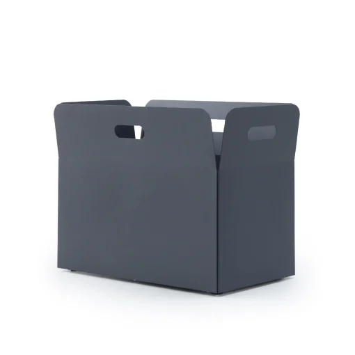 Online Cache-Pot Giardinetto Large Metal Gris Noir / 76 X 43 X H 55 Cm - Acier - Unisexe Pots Et Plantes