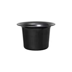 Store Cache-Pot Spun Low Metal/ O 37 X H 24 Cm - Aluminium - Unisexe Accessoires Bureau