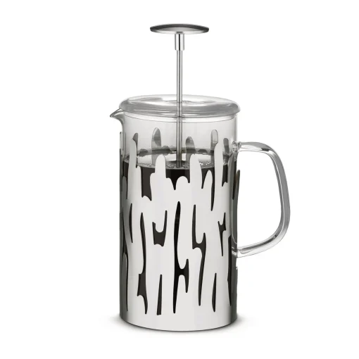 Best Sale Cafetiere A Piston Barkoffee Verre Metal / 8 Tasses - Pour Cafe, The, Tisane - Unisexe Cafetières