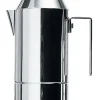 Hot Cafetiere Italienne La Conica Metal / - Unisexe Cafetières