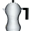 New Cafetiere Italienne Pulcina Plastique Noir Metal / 3 Tasses - Unisexe Cafetières