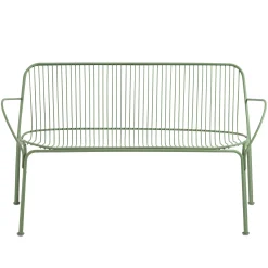 Shop Canape De Jardin 2 Places Hiray Metal/ L 121 Cm - Unisexe Terrasses Et Balcons
