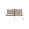 Sale Canape De Jardin 2 Places Desert Dolce Tissu Beige L 156 Cm - Unisexe Canapés De Jardin