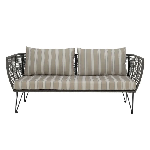 Fashion Canape De Jardin 3 Places Mundo Tissu Vert / L 175 Cm - Fils Pvc - Unisexe Canapés De Jardin