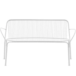 Sale Canape De Jardin 2 Places Hiray Metal/ L 121 Cm - Unisexe Canapés De Jardin