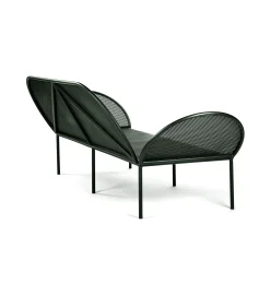 Online Canape De Jardin 3 Places Fontainebleau Metal Vert / Acier Perfore - L 210 Cm - Unisexe Canapés De Jardin