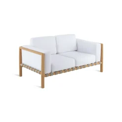Discount Canape De Jardin 2 Places Pevero Bois Naturel / L 150 Cm - Teck / Sans Coussin - Unisexe Canapés De Jardin