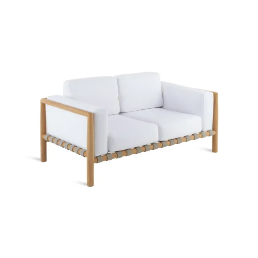 Discount Canape De Jardin 2 Places Pevero Bois Naturel / L 150 Cm - Teck / Sans Coussin - Unisexe Canapés De Jardin