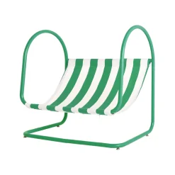 Discount Canape De Jardin 2 Places Petit Double Metal Vert / L 130 Cm - Exclusivite Made In Design - Unisexe Canapés De Jardin