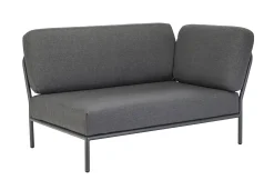 New Canape De Jardin Modulable Level Tissu / Angle Droit - L 139 X P 92,5 Cm - Unisexe Canapés De Jardin