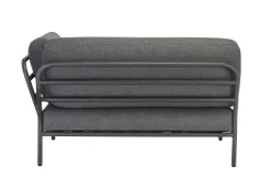New Canape De Jardin Modulable Level Tissu / Angle Droit - L 139 X P 92,5 Cm - Unisexe Canapés De Jardin
