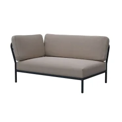 Cheap Canape De Jardin Modulable Level Tissu Beige / Angle Gauche - L 139 X P 92,5 Cm - Unisexe Canapés De Jardin