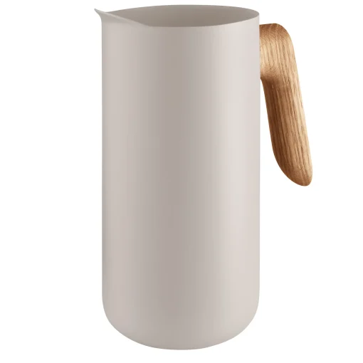 Best Carafe Nordic Kitchen Metal Beige / 1,4 L - Acier & Bambou - Unisexe Carafes Et Décanteurs