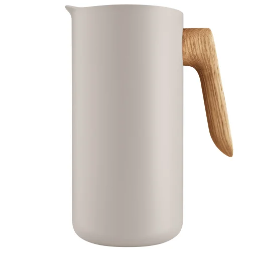 Best Carafe Nordic Kitchen Metal Beige / 1,4 L - Acier & Bambou - Unisexe Carafes Et Décanteurs