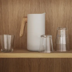 Best Carafe Nordic Kitchen Metal Beige / 1,4 L - Acier & Bambou - Unisexe Carafes Et Décanteurs