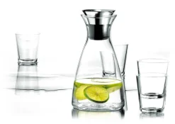 Hot Carafe Stoppe-Goutte Verre/ Set Carafe + 4 Verres - Unisexe Carafes Et Décanteurs