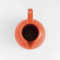 Fashion Carafe Strom Medium Ceramique Orange / H 24 Cm - Ceramique / Fait Main - Unisexe Carafes Et Décanteurs