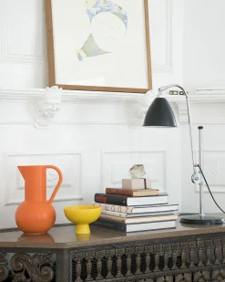 Fashion Carafe Strom Medium Ceramique Orange / H 24 Cm - Ceramique / Fait Main - Unisexe Carafes Et Décanteurs
