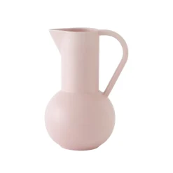 Best Carafe Strom Medium Ceramique Rose / H 24 Cm - Ceramique / Fait Main - Unisexe Carafes Et Décanteurs
