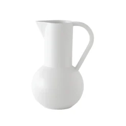 Hot Carafe Strom Medium Ceramique Gris / H 24 Cm - Ceramique / Fait Main - Unisexe Carafes Et Décanteurs