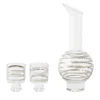 Fashion Carafe Twenty Tank Verre Argent Transparent / + 2 Verres - Edition Limitee 20Eme Anniversaire - Unisexe Carafes Et Décanteurs