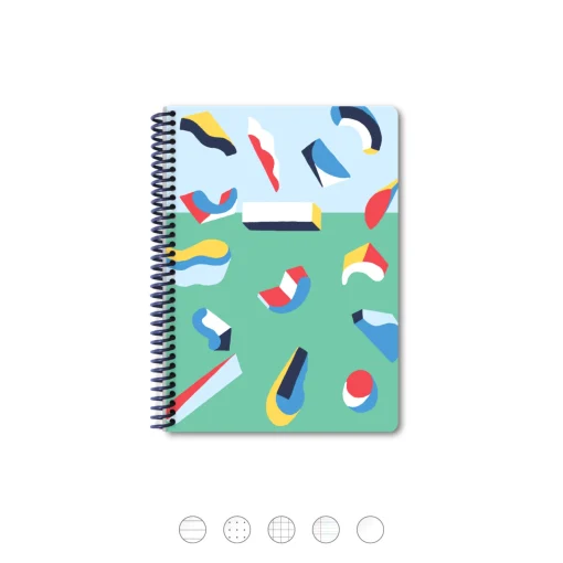 Online Carnet Papier / Spirales - A5 (15 X 21 Cm) - 144 Pages - Unisexe Accessoires Bureau