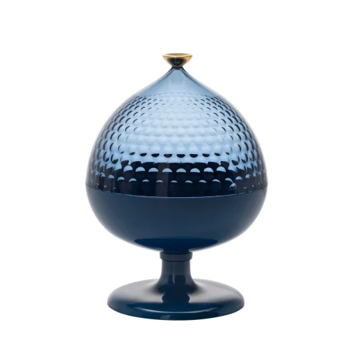 Discount Centre De Table Pumo Plastique Bleu / O 21 X H 29 Cm - Unisexe Boîtes Et Conservation