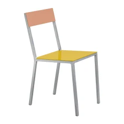 Flash Sale Chaise Alu Chair Metal Rose Jaune / Aluminium - Unisexe Chaises De Jardin