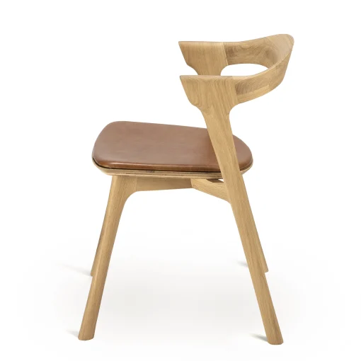 Discount Chaise Bok Indoor Cuir Bois Naturel - Unisexe Fauteuils De Bureau