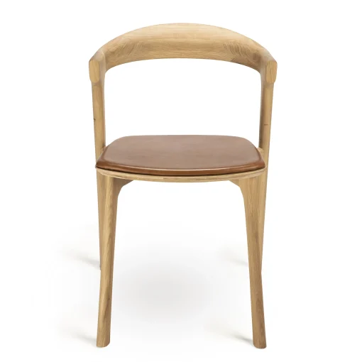 Discount Chaise Bok Indoor Cuir Bois Naturel - Unisexe Fauteuils De Bureau