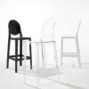 Fashion Chaise De Bar One More Please Plastique Transparent / H 75Cm - Unisexe Tabourets De Bar D'extérieur