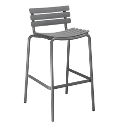 Fashion Chaise De Bar Reclips Plastique/ H 76 Cm - Plastique Recycle - Unisexe Tabourets De Bar D'extérieur