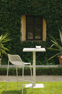 Cheap Chaise De Bar Round Metal/ H 78 Cm - Unisexe Tabourets De Bar D'extérieur