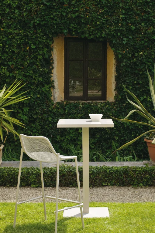 Cheap Chaise De Bar Round Metal/ H 78 Cm - Unisexe Tabourets De Bar D'extérieur