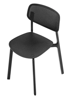 Shop Chaise Empilable Colander Plastique- Unisexe Tables Basses De Jardin