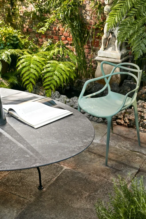 Store Chaise Empilable Masters Plastique/ Metallise - Unisexe Fauteuils De Bureau