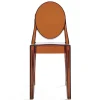 Store Chaise Empilable Victoria Ghost Plastique Orange Marron / Polycarbonate 2.0 - Unisexe Chaises De Jardin