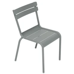 Cheap Chaise Enfant Luxembourg Kid Metal Gris / Empilable - Unisexe Mobilier Kids
