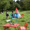 Sale Chaise Enfant Luxembourg Kid Metal Gris / Empilable - Unisexe Chaises De Jardin