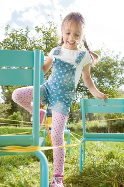 Sale Chaise Enfant Luxembourg Kid Metal Gris / Empilable - Unisexe Chaises De Jardin