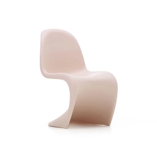 New Chaise Enfant Panton Junior Plastique Rose / By Verner Panton, 1959 - Unisexe Chaises De Jardin