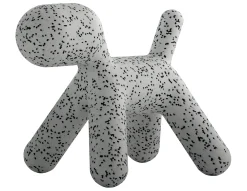 Best Chaise Enfant Puppy Medium Plastique Blanc / Dalmatien - L 56 Cm - Unisexe Déco Et Accessoires De Jardin