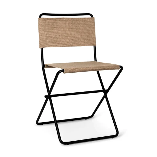 Fashion Chaise Pliante Desert Tissu Beige / Bouteilles Plastique Recyclees - Unisexe Chaises De Jardin