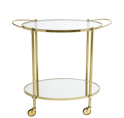 New Chariot Gold Verre Or Transparent Metal - Unisexe Compléments D'Ameublement