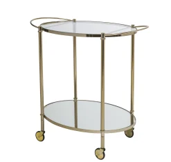 New Chariot Gold Verre Or Transparent Metal - Unisexe Compléments D'Ameublement