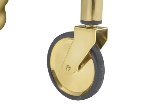 New Chariot Gold Verre Or Transparent Metal - Unisexe Compléments D'Ameublement